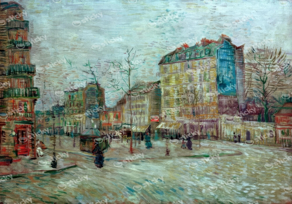 Πινακας σε καμβά VAN GOGH - BOULEVARD DE CLICHY