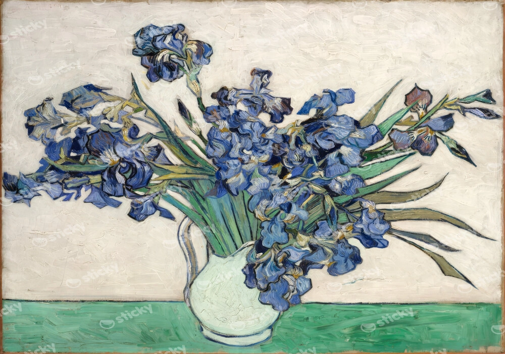 Πινακας σε καμβά VAN GOGH - IRISES 1890