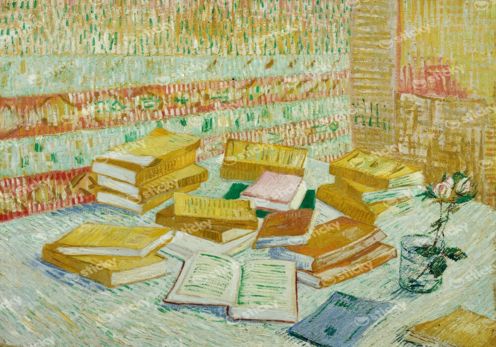 Πινακας σε καμβά VAN GOGH - THE PARISIAN NOVELS