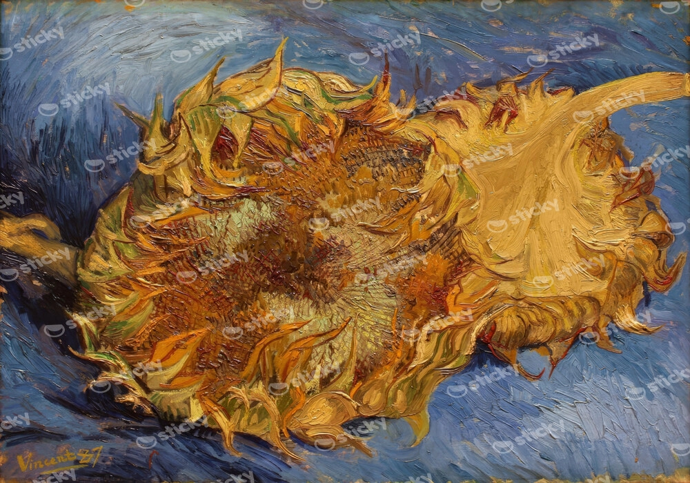Πινακας σε καμβά VAN GOGH - THE SUNFLOWERS