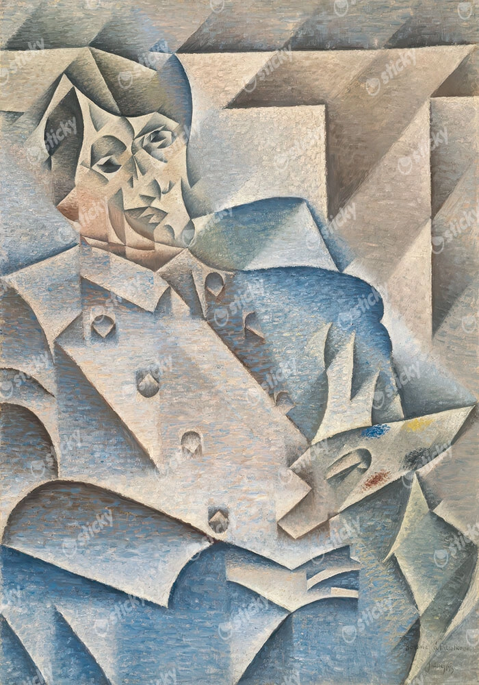 Πινακας σε καμβά JUAN GRIS - PORTRAIT OF PABLO PICASSO