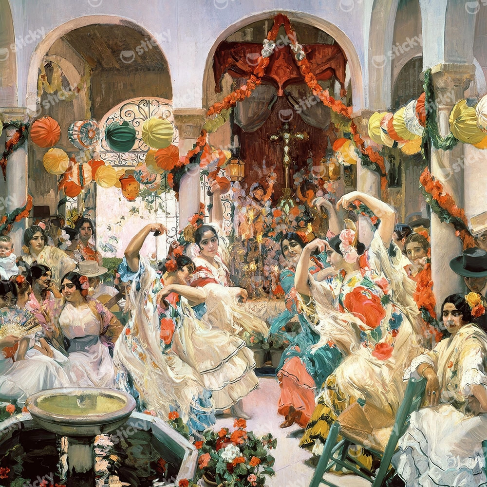 Πίνακας σε καμβά JOAQUIN SOROLLA - SEVILLE
