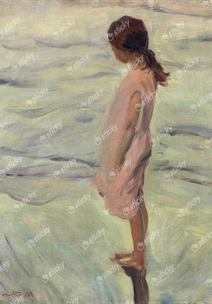 Πινακας σε καμβά JOAQUIN SOROLLA - DESPUS DE PUESTO EL SOL