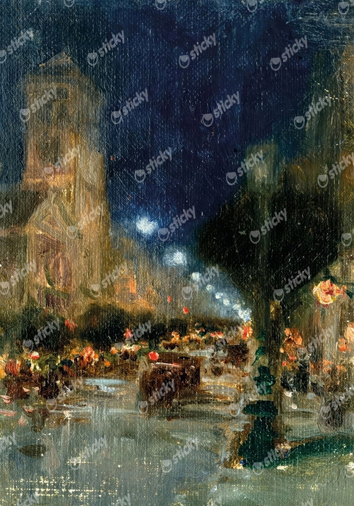 Πινακας σε καμβά JOAQUIN SOROLLA - PARIS BOULEVARD