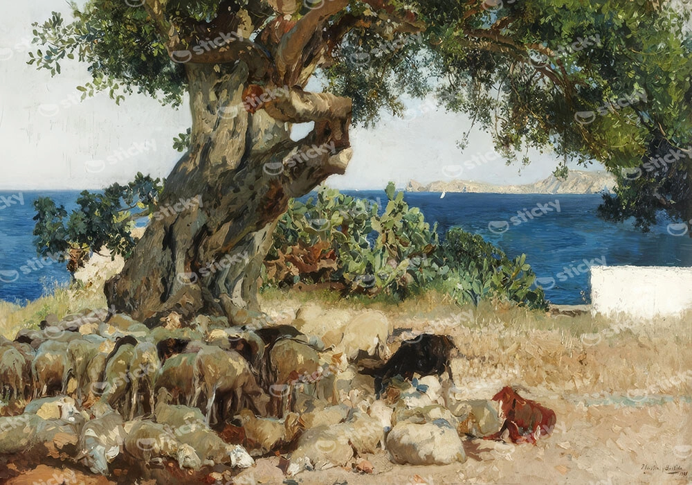 Πινακας σε καμβά JOAQUIN SOROLLA - ALGARROBO