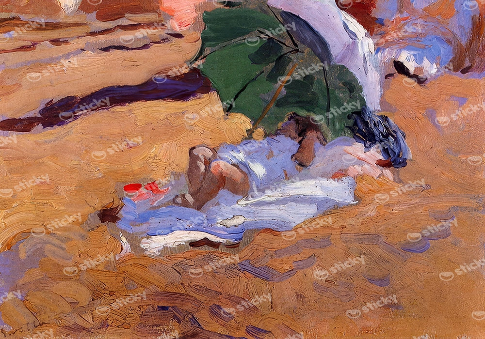 Πινακας σε καμβά JOAQUIN SOROLLA - CHILD'S SIESTA