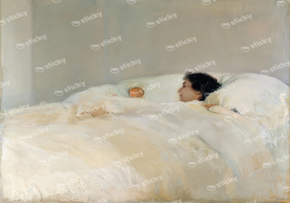 Πινακας σε καμβά JOAQUIN SOROLLA - MOTHER