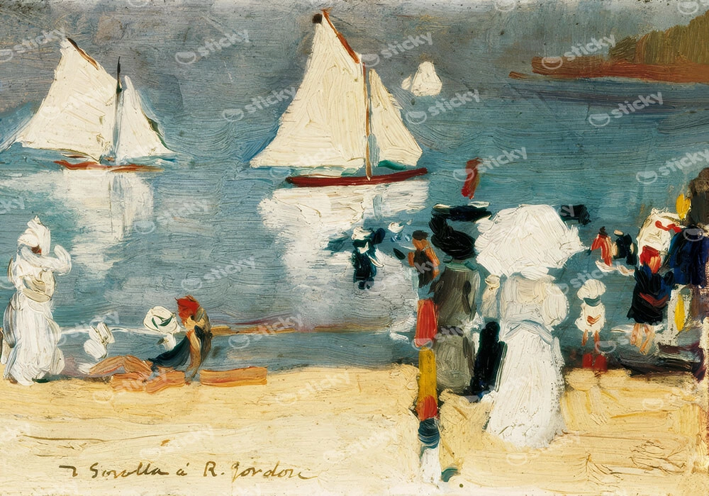 Πινακας σε καμβά JOAQUIN SOROLLA - SUN AND SEA