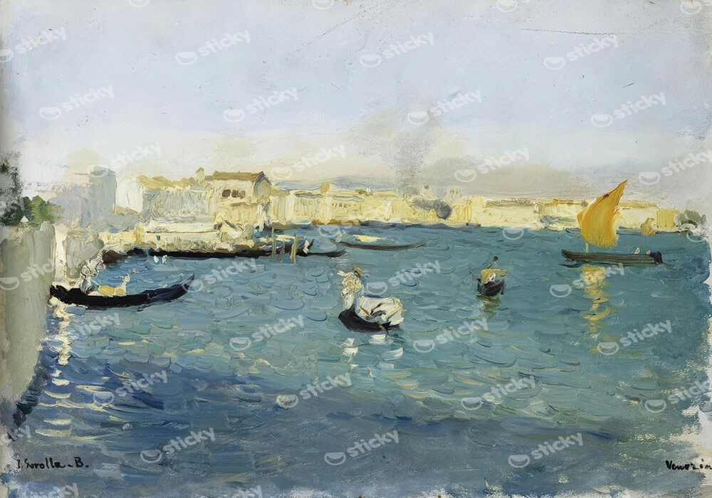 Πινακας σε καμβά JOAQUIN SOROLLA - VENECIA