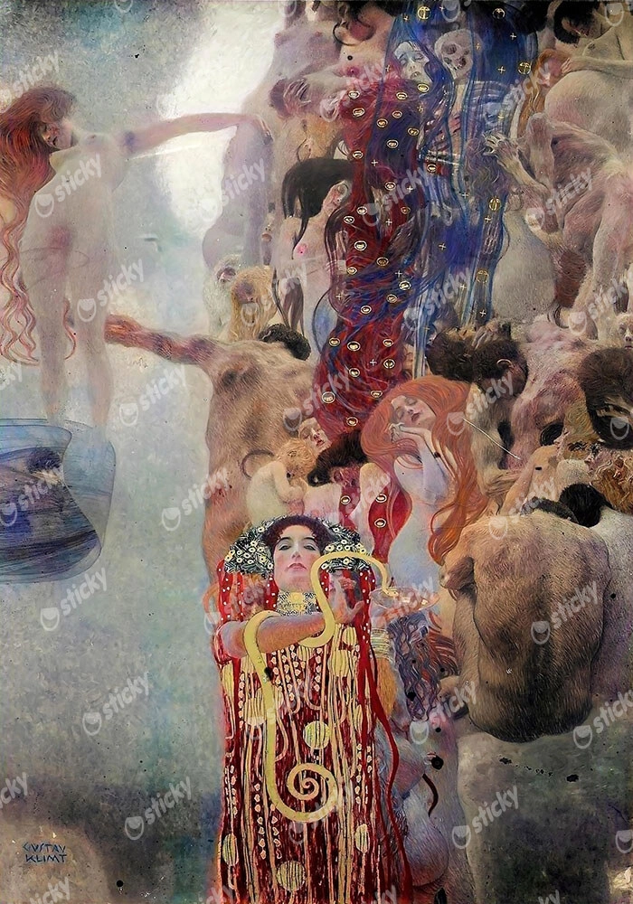 Πινακας σε καμβά KLIMT - MEDICINE