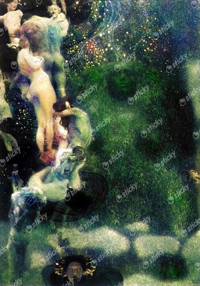 Πινακας σε καμβά KLIMT - PHILOSOPHY