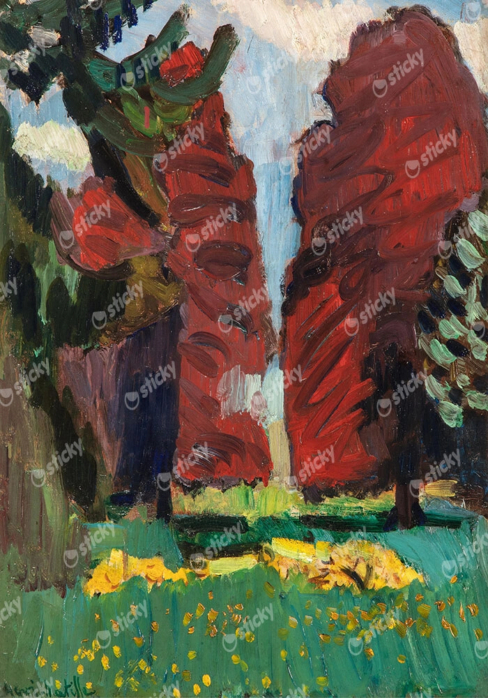 Πινακας σε καμβά MATISSE - COPPER BEECHES