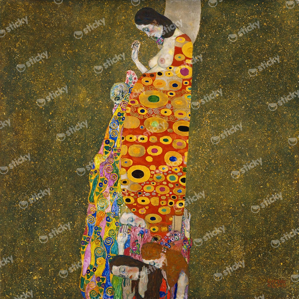 Πίνακας σε καμβά KLIMT - HOPE II