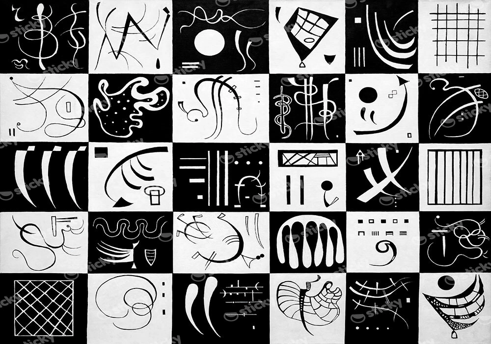 Πινακας σε καμβά KANDINSKY - THIRTY