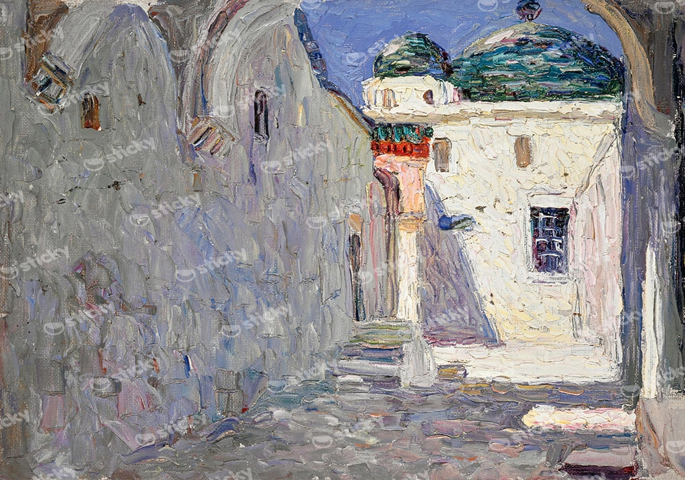 Πινακας σε καμβά KANDINSKY - TUNIS STREET