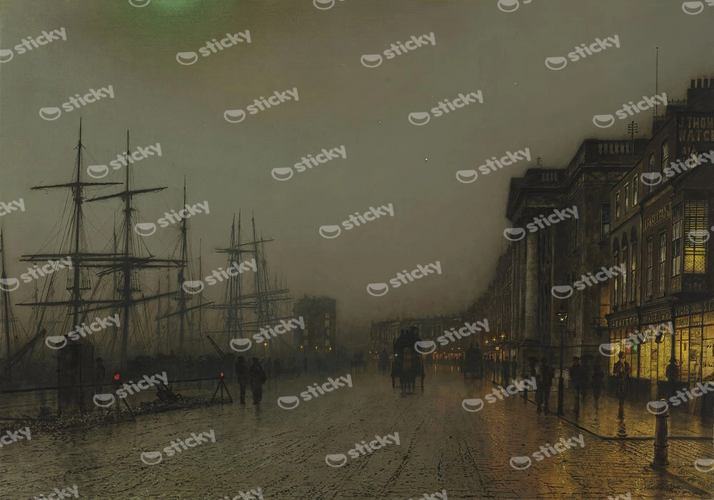 Πινακας σε καμβά JOHN ATKINSON - CANNY GLASGOW