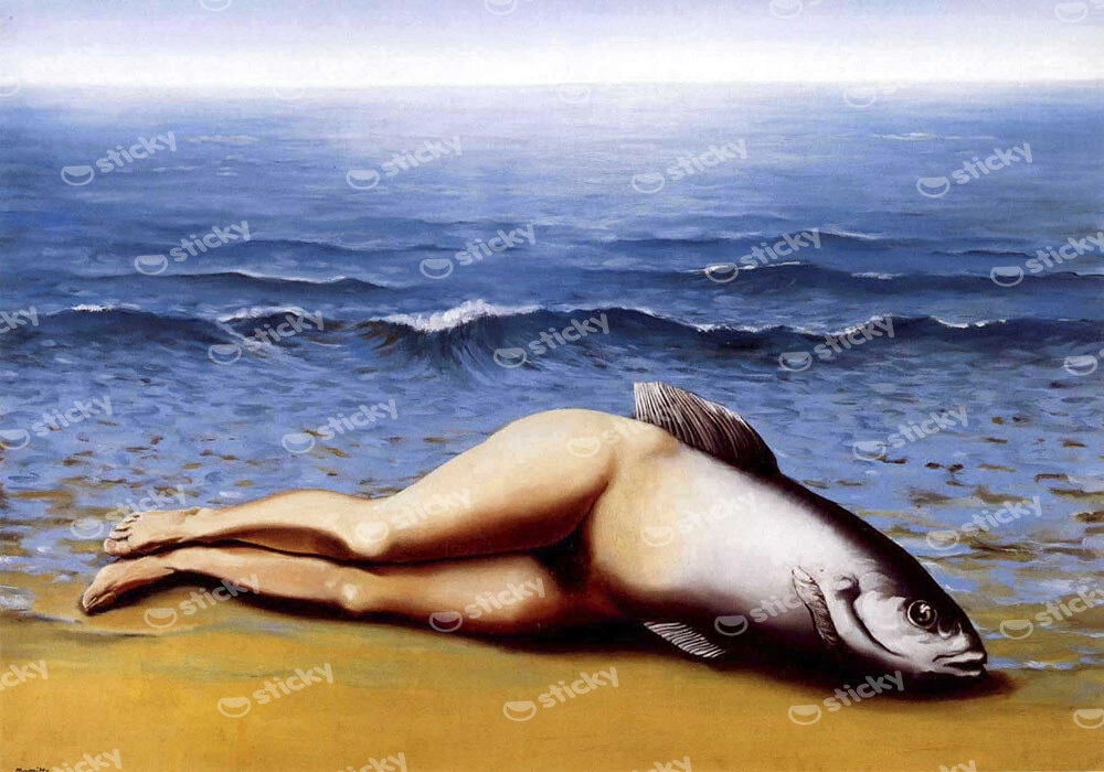 Πινακας σε καμβά MAGRITTE - COLLECTIVE INVENTION