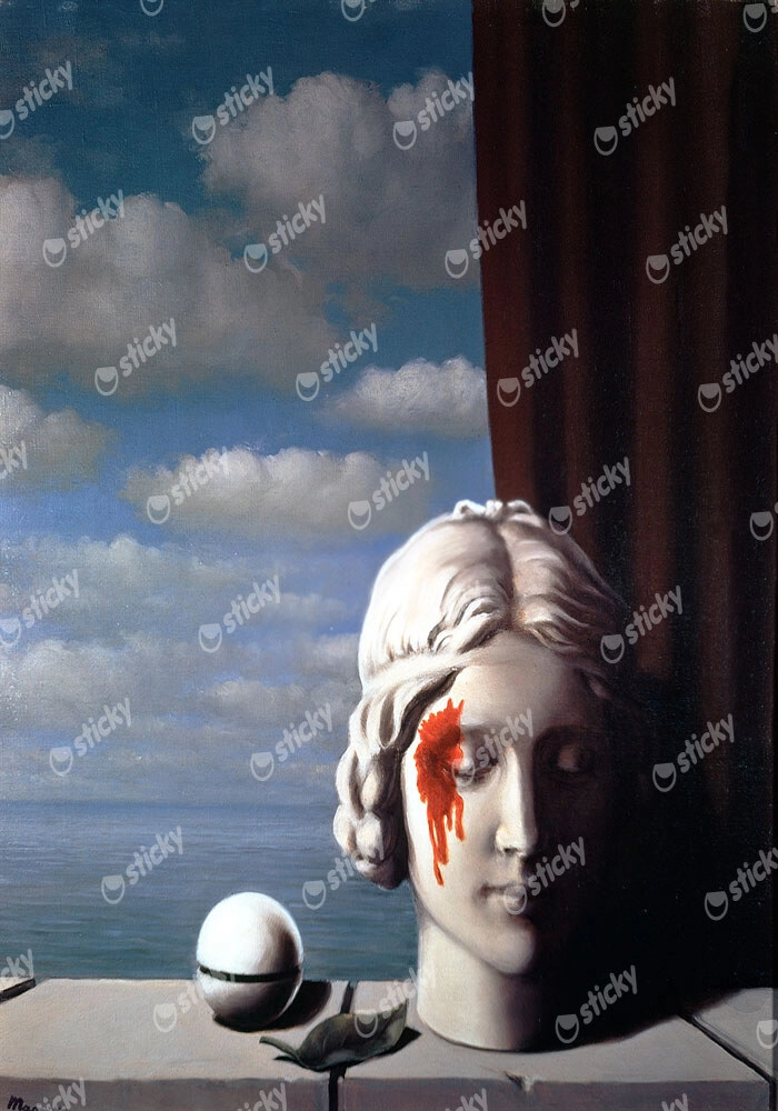 Πινακας σε καμβά MAGRITTE - MEMORY