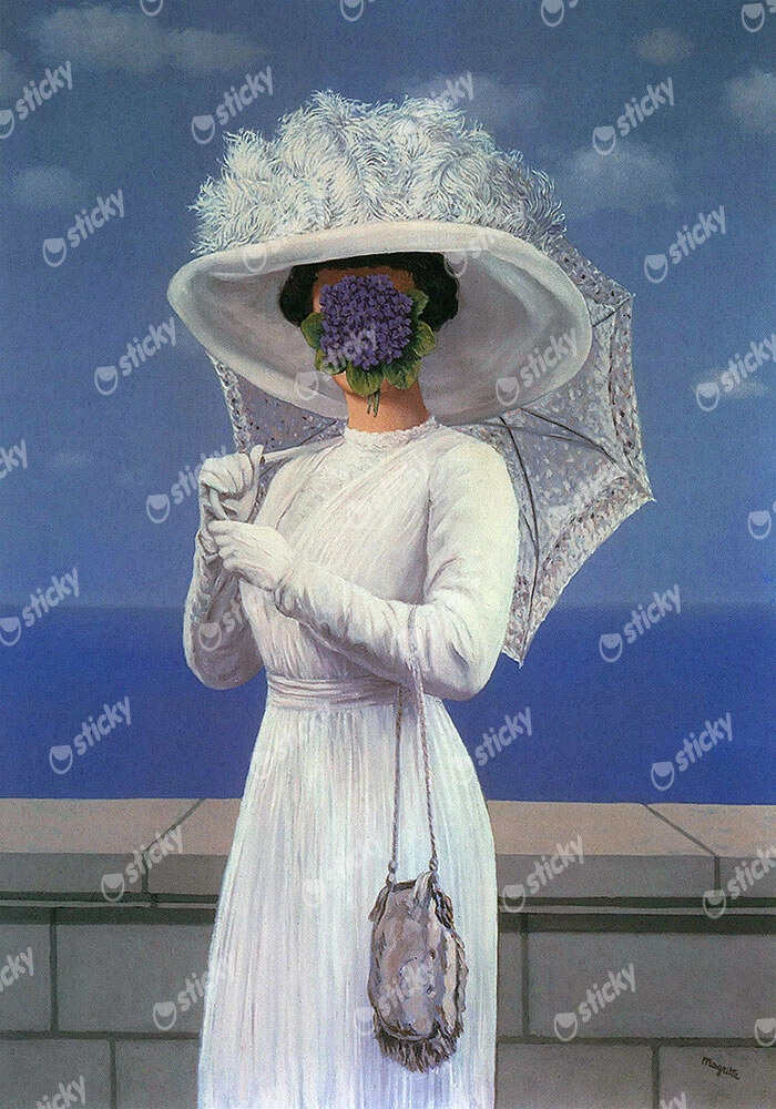 Πινακας σε καμβά MAGRITTE - THE GREAT WAR