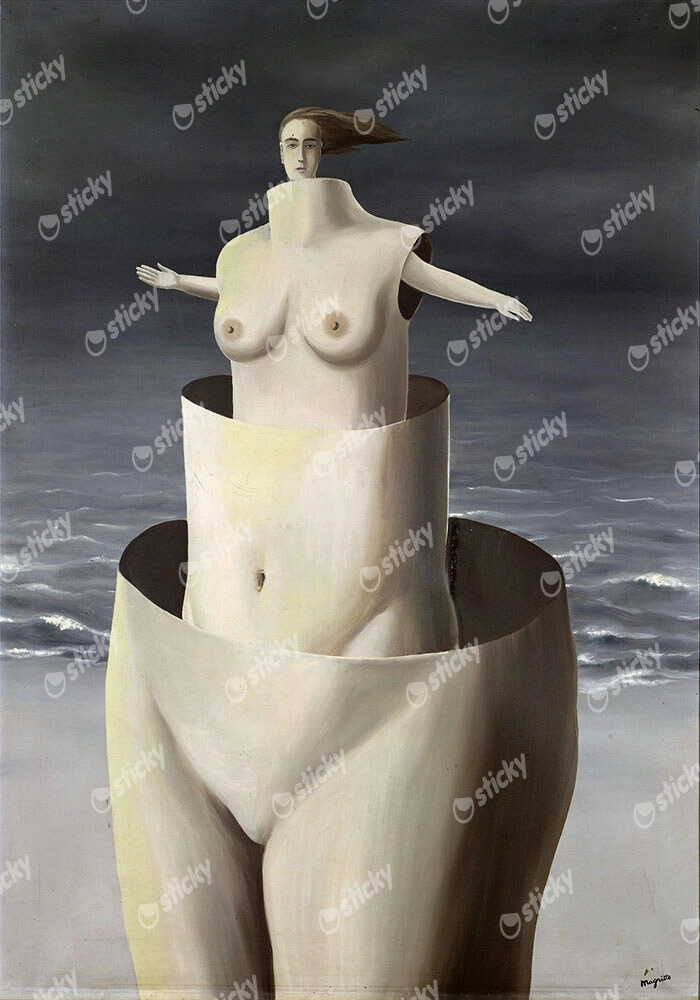 Πινακας σε καμβά MAGRITTE - THE IMPORTANCE OF WONDERS