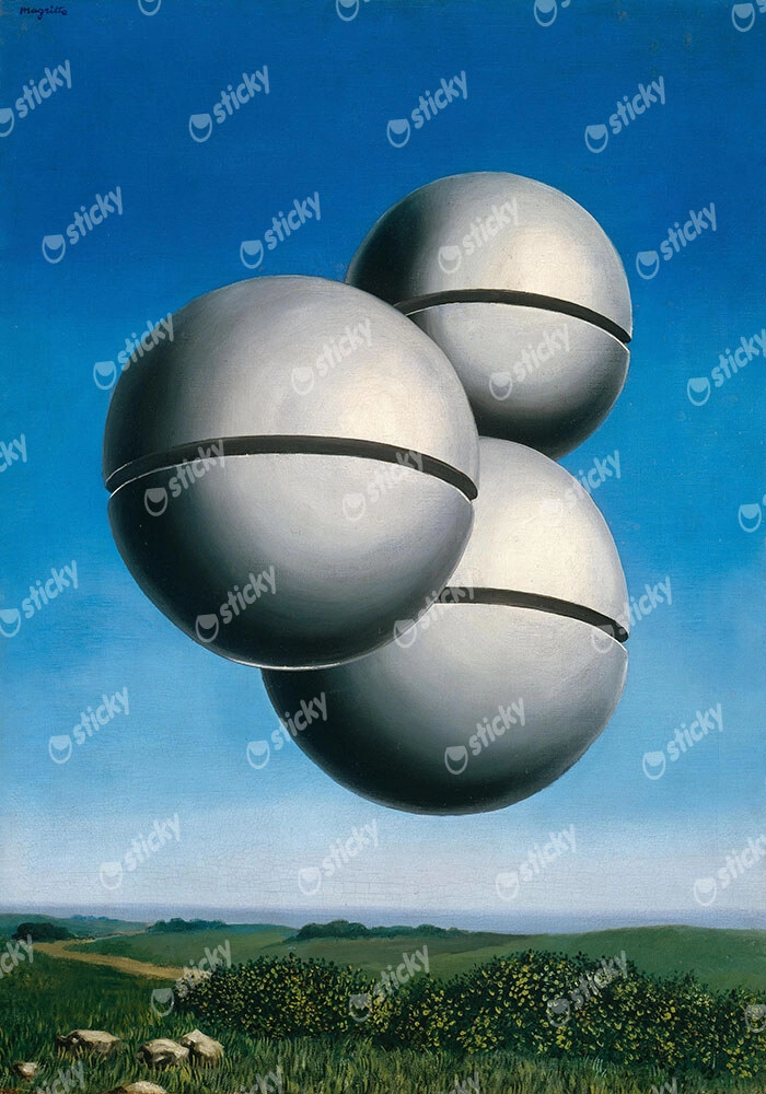 Πινακας σε καμβά MAGRITTE - THE VOICE OF SPACE