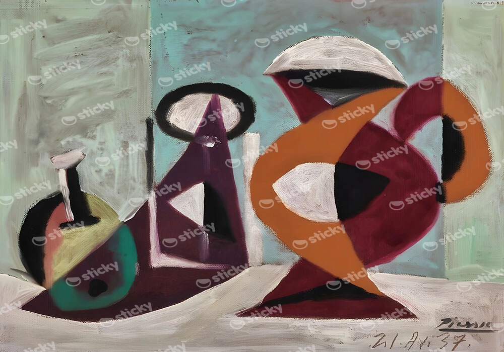 Πινακας σε καμβά PICASSO - NATURE MORTE