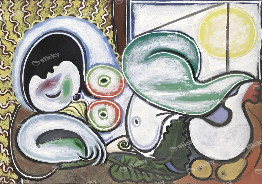 Πινακας σε καμβά PICASSO - RECLINING NUDE