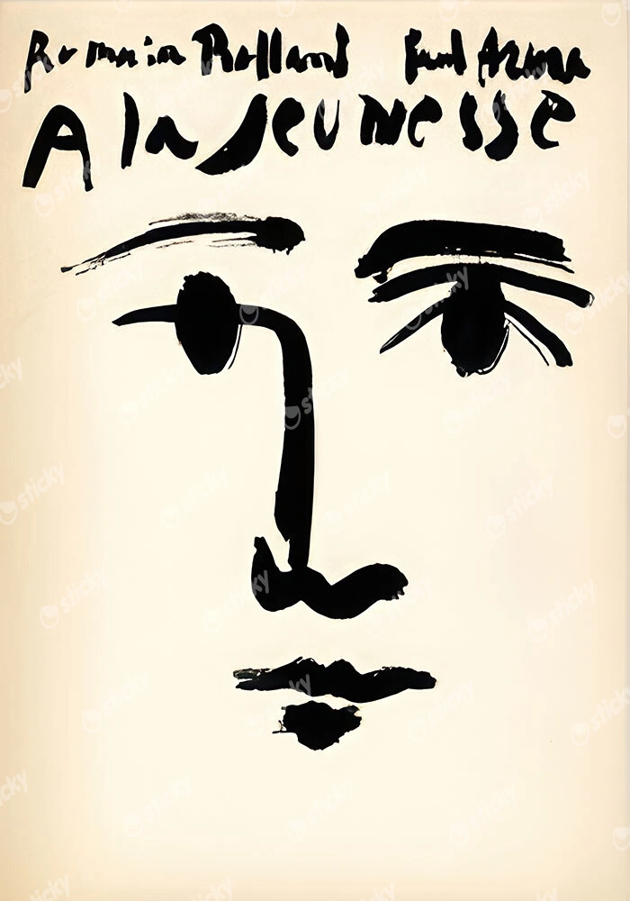 Πινακας σε καμβά PICASSO - A LA JEUNESSE