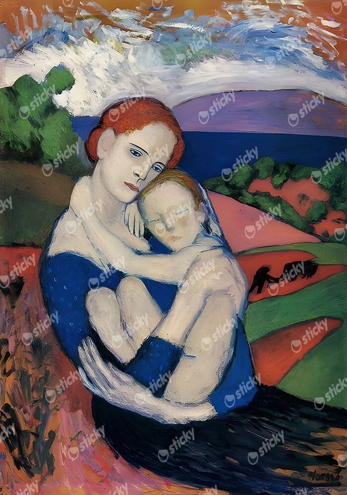 Πινακας σε καμβά PICASSO - MOTHERHOOD