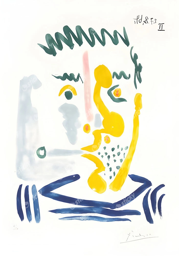 Πινακας σε καμβά PICASSO - SMOKER