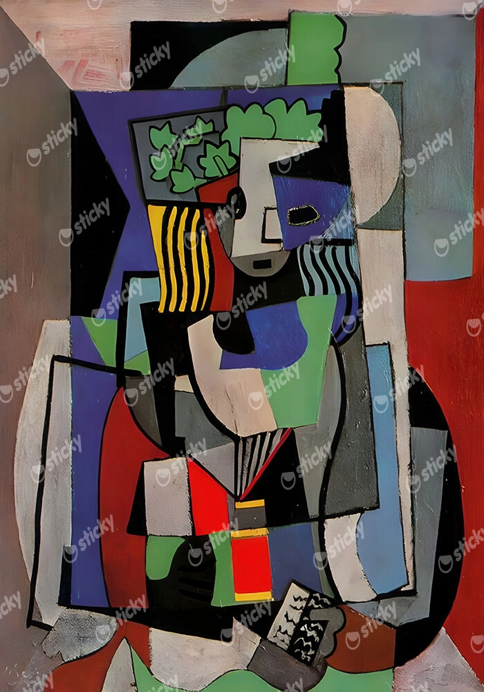 Πινακας σε καμβά PICASSO - THE STUDENT