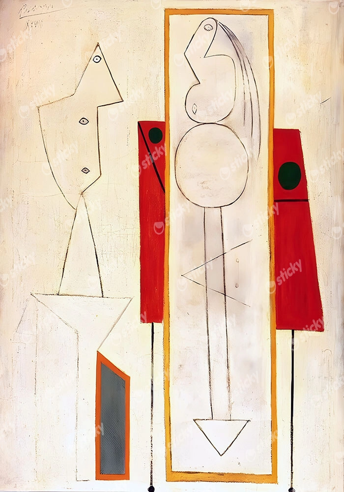 Πινακας σε καμβά PICASSO - THE STUDIO