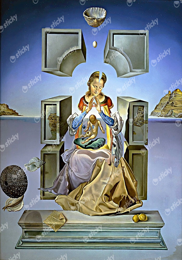 Πινακας σε καμβά DALI - THE MADONNA OF PORT LLIGAT