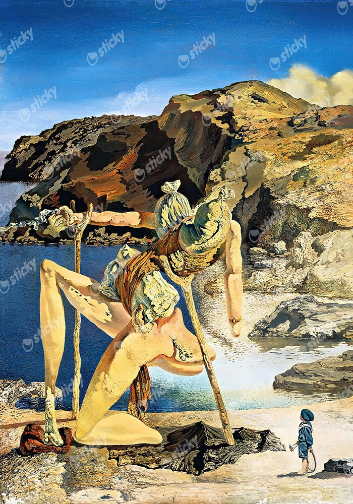 Πινακας σε καμβά DALI - THE SPECTRE OF SEX APPEAL