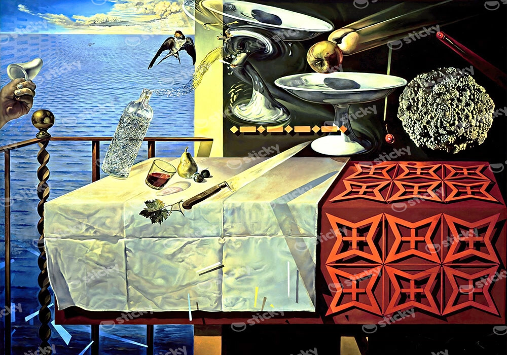 Πινακας σε καμβά DALI - LIVING STILL LIFE