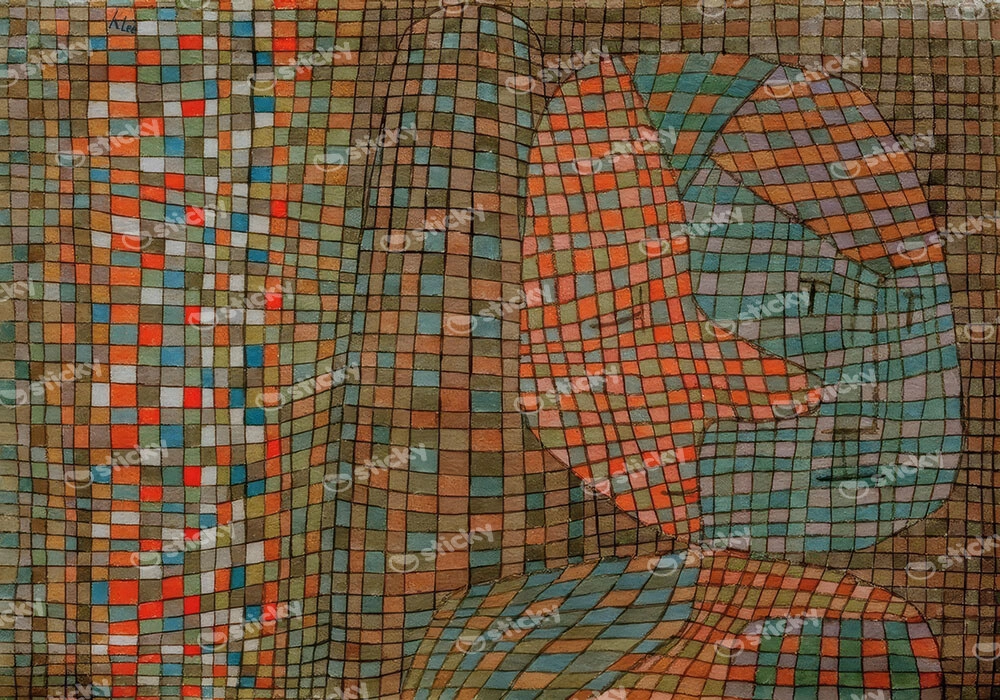 Πινακας σε καμβά PAUL KLEE - ABSTRUSE