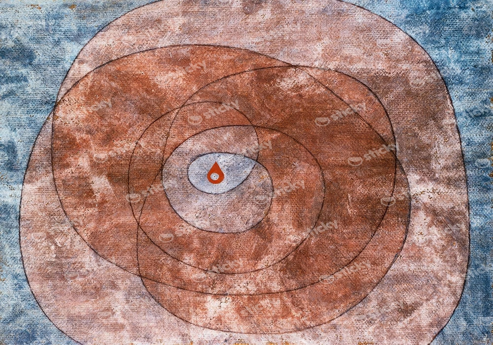 Πινακας σε καμβά PAUL KLEE - AT THE CORE