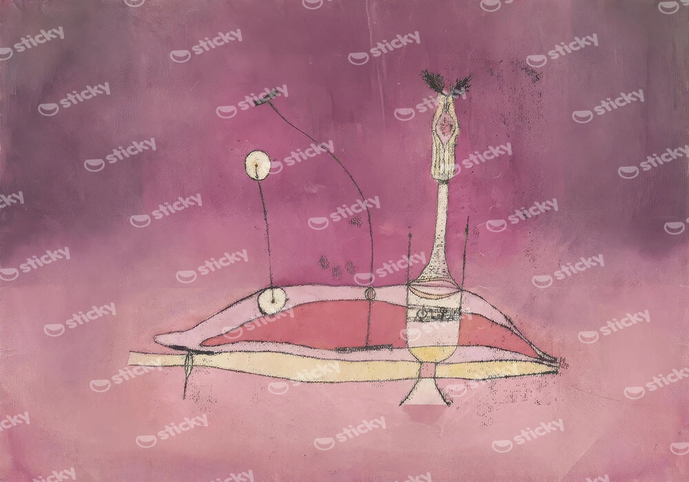 Πινακας σε καμβά PAUL KLEE - PICTURE FROM THE BOUDOIR