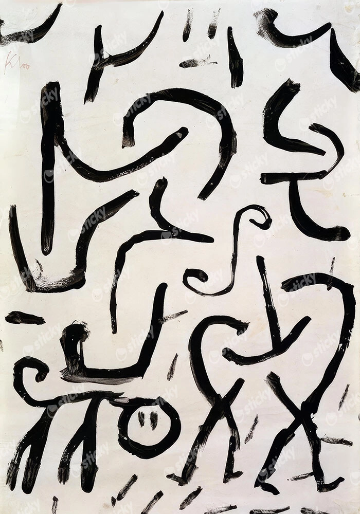 Πινακας σε καμβά PAUL KLEE - ABSTRACT