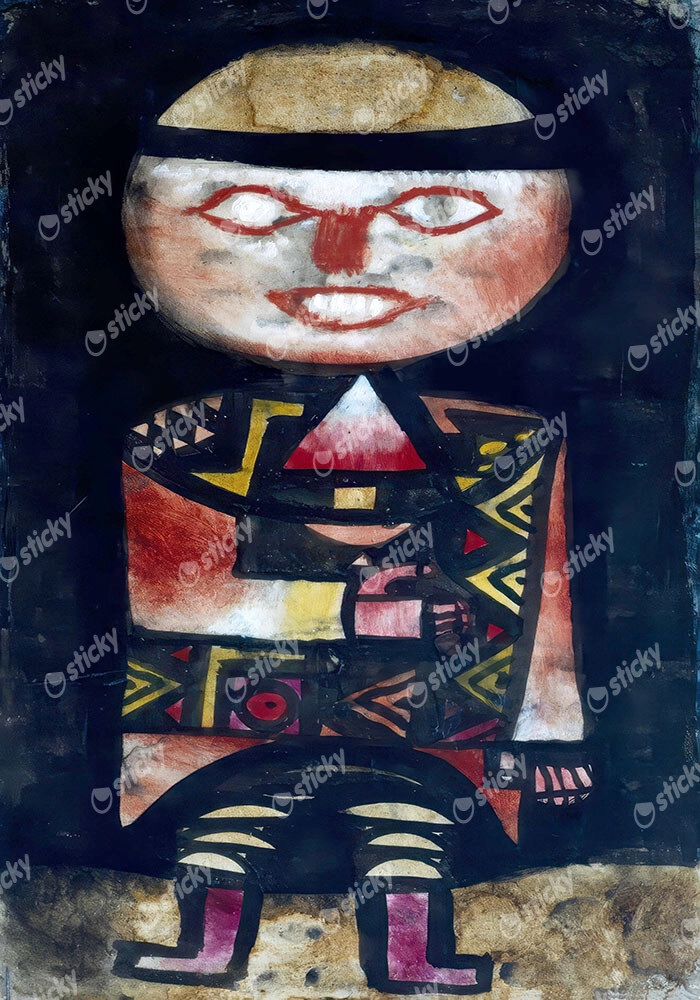 Πινακας σε καμβά PAUL KLEE - ACTOR