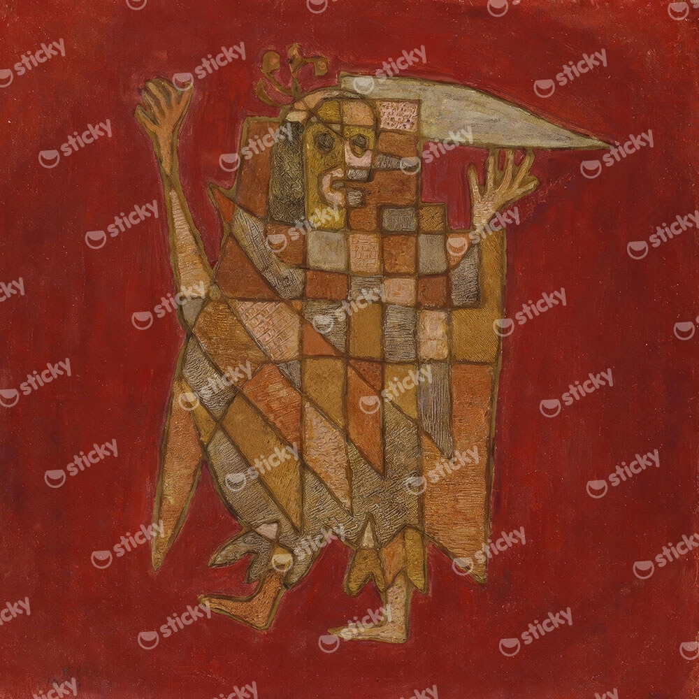 Πίνακας σε καμβά PAUL KLEE - ALLEGORICAL FIGURE
