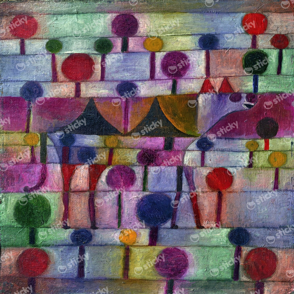 Πίνακας σε καμβά PAUL KLEE - CAMEL