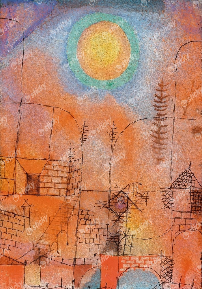 Πινακας σε καμβά PAUL KLEE - CONSTRUCTION