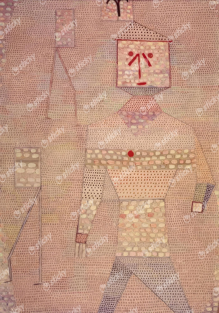 Πινακας σε καμβά PAUL KLEE - GENERAL IN CHARGE OF THE BARBARIANS