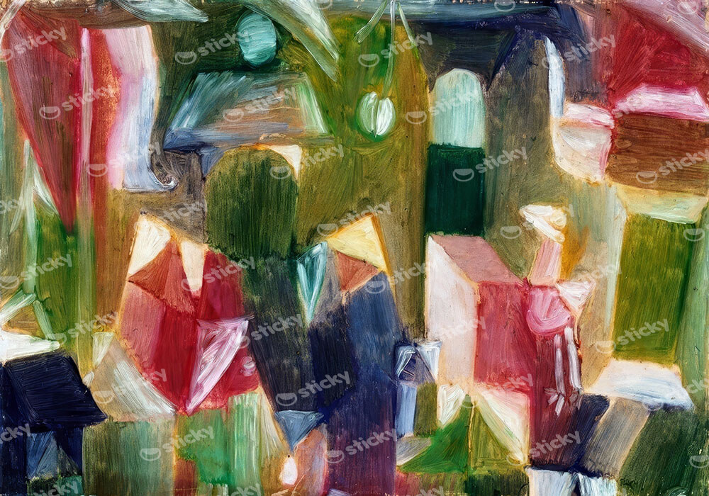 Πινακας σε καμβά PAUL KLEE - BIRD PICTURE
