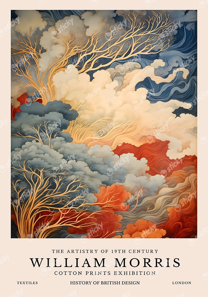 Πινακας σε καμβά WILLIAM MORRIS - FOREST 1