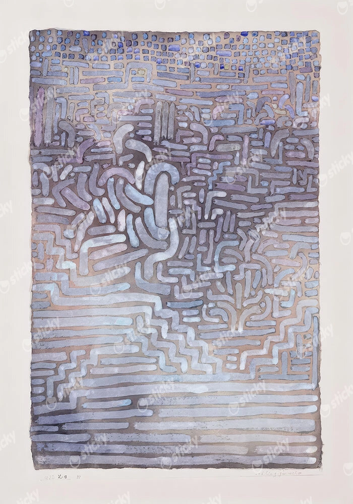 Πινακας σε καμβά PAUL KLEE - CLIMBING PLANTS