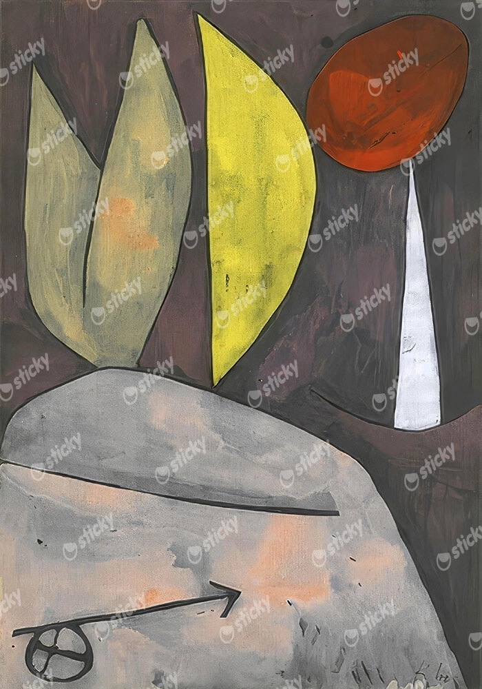 Πινακας σε καμβά PAUL KLEE - IN POSITION