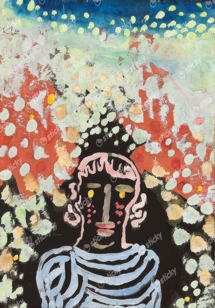 Πινακας σε καμβά PAUL KLEE - LIKENESS IN THE BOWER