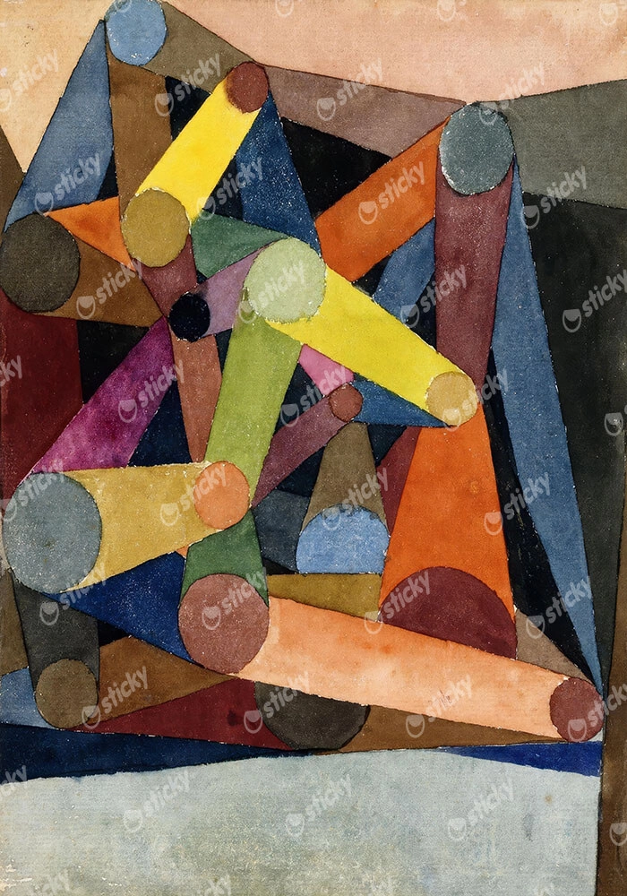 Πινακας σε καμβά PAUL KLEE - OPEN MOUNTAIN
